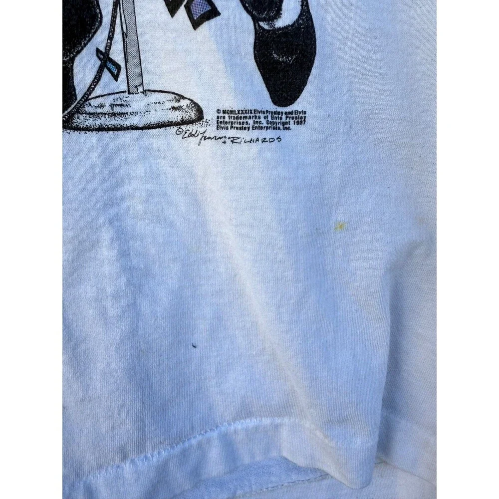 Elvis‎ Presley 1987 Shirt Screen Stars Single Stitch Totally Awesome | Size XL